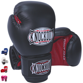 Knock Out Essential Gel Boxing Kickboxing Punching Bag Gloves