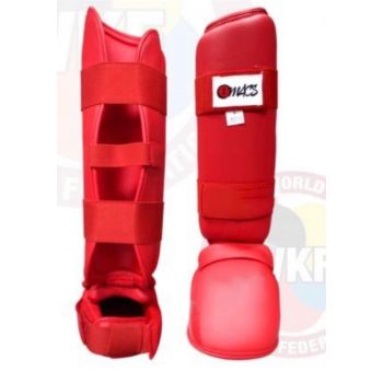 Shin in Step Karate Style RED