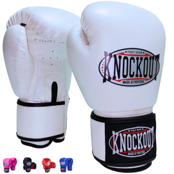 Knock Out Essential Gel Boxing Kickboxing Punching Bag Gloves