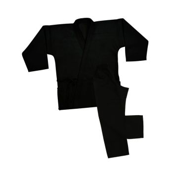 Heavy Weight Karate Uniform Black 12oz
