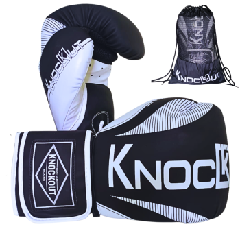 Ultimate Knockout Essential Bag Sparring Boxing Kickboxing Punching Professional Gloves-5