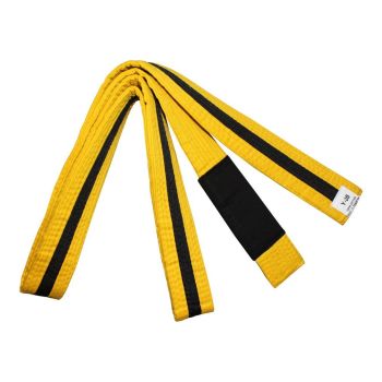 BJJ Kids Belt Yellow/Black