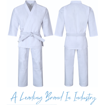 Heavyweight Karate Canvas White Uniform