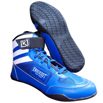 Blue Boxing Shoes