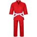 Heavyweight Karate Canvas Red Uniform